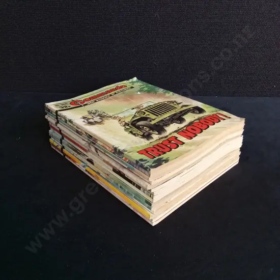 15 PIECES VINTAGE COMMANDO WAR COMICS NO 2336-2415