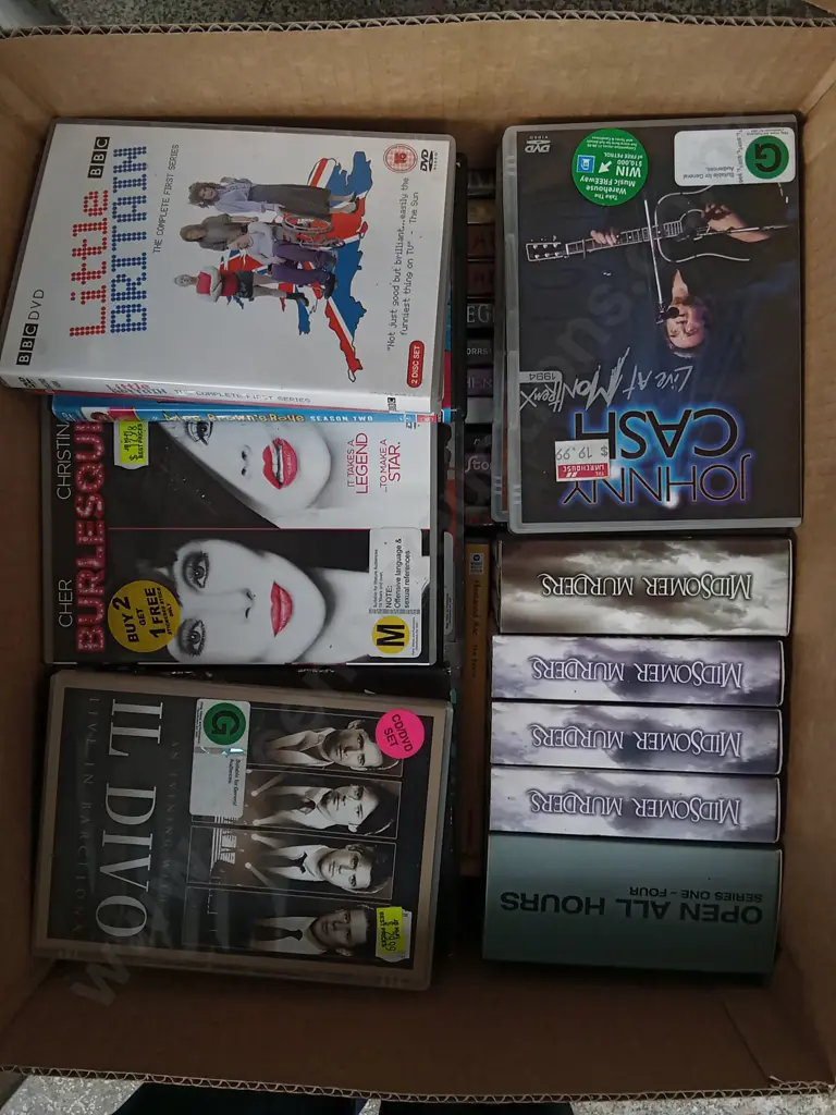 COLLECTION OF DVDS Image 1++