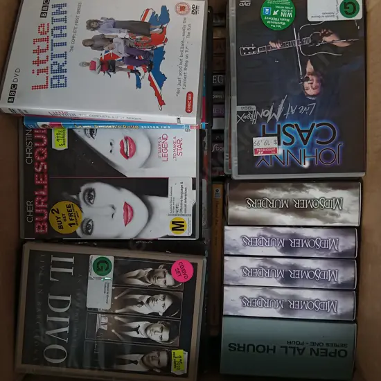 COLLECTION OF DVDS