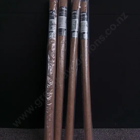 4 TAKASHO COCO PLANT POLES 120CM