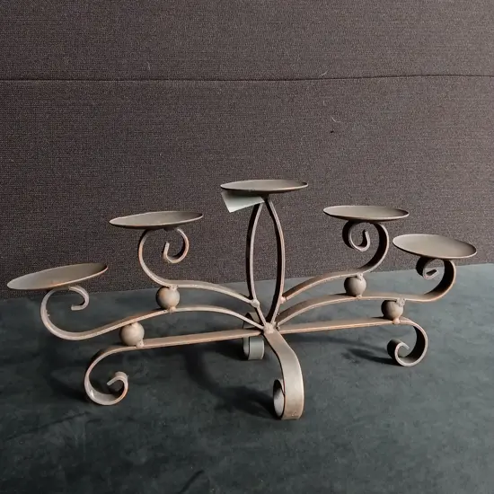 BRAND NEW METAL CANDLE HOLDER