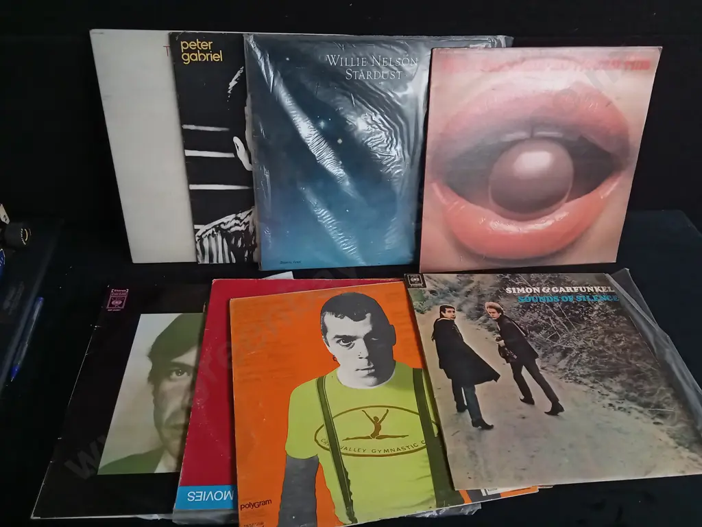 9 VINTAGE VINYL RECORDS Image 1++