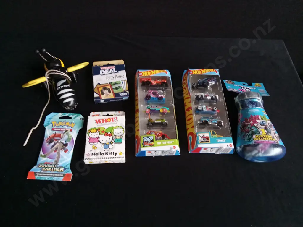 MIX OF BRAND NEW TOYS, POKEMON CARDS HAVE BEEN OPENED Image 1++
