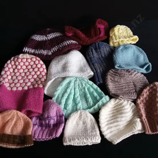 HAND KNITTED BEANIES
