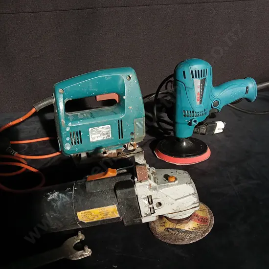 BLACK & DECKER JIGSAW CAR POLISHER AND COLT ANGLE GRINDER