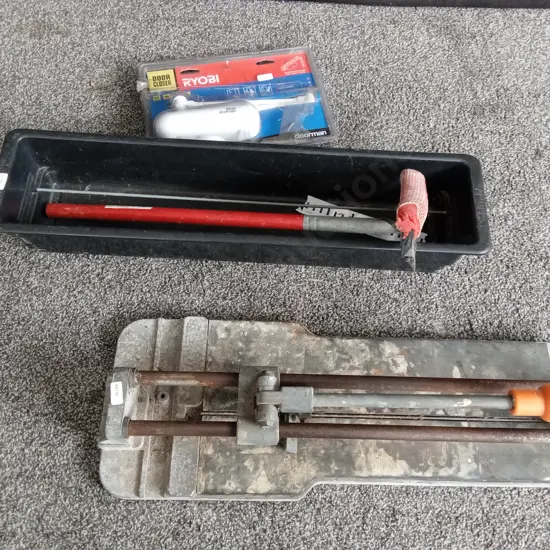 TILE CUTTER AND OTHER ITEMS