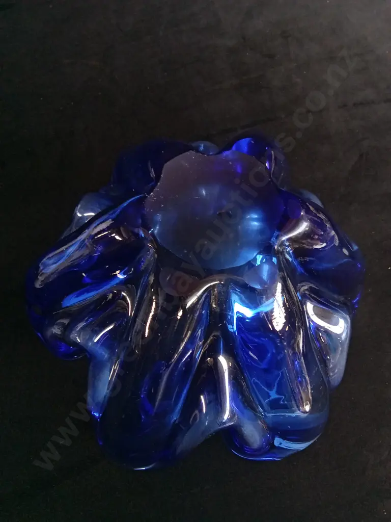 VINTAGE ART DECO GLASS BOWL Image 1++