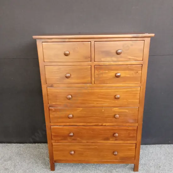 8 DRAWER CHEST L90CM D43CM H1.3M