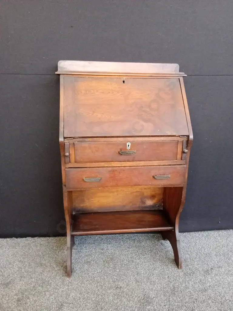 ANTIQUE DRAWING TABLE H113CM L68CM D34CM Image 1++
