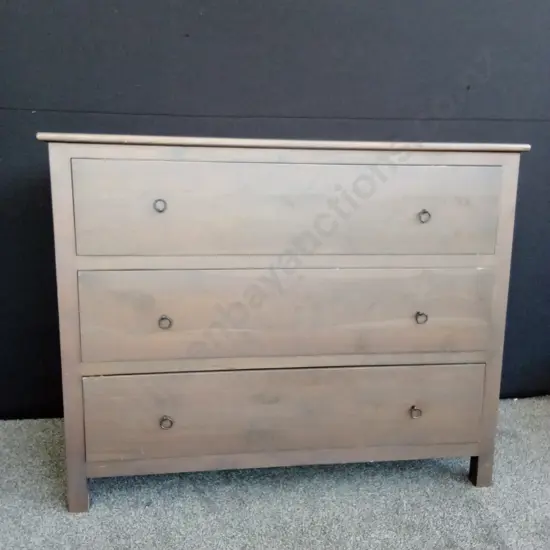 WOODEN CHEST OF DRAWERS L1.2M H96CM D50CM