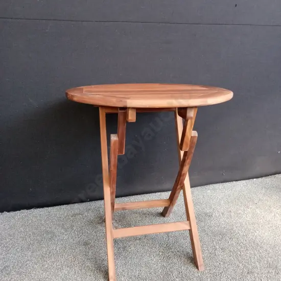 FOLDABLE WOODEN OUTDOOR TABLE