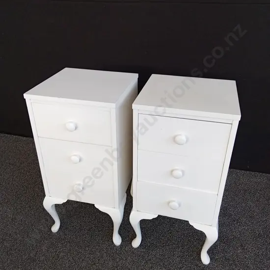BEDSIDE TABLES WITH 3 DRAWERS
