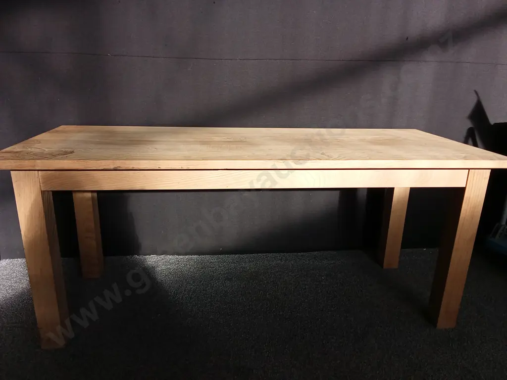 WOODEN DINING TABLE L1.8M D73CM H74CM Image 1++