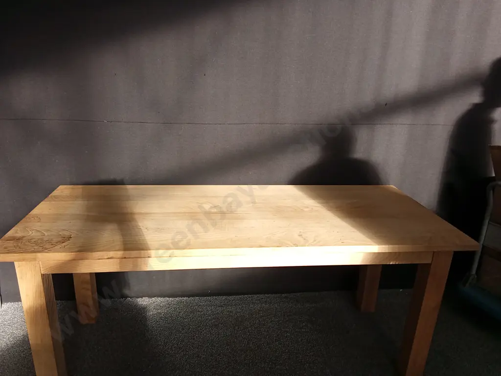 WOODEN DINING TABLE L1.8M D73CM H74CM Image 1++