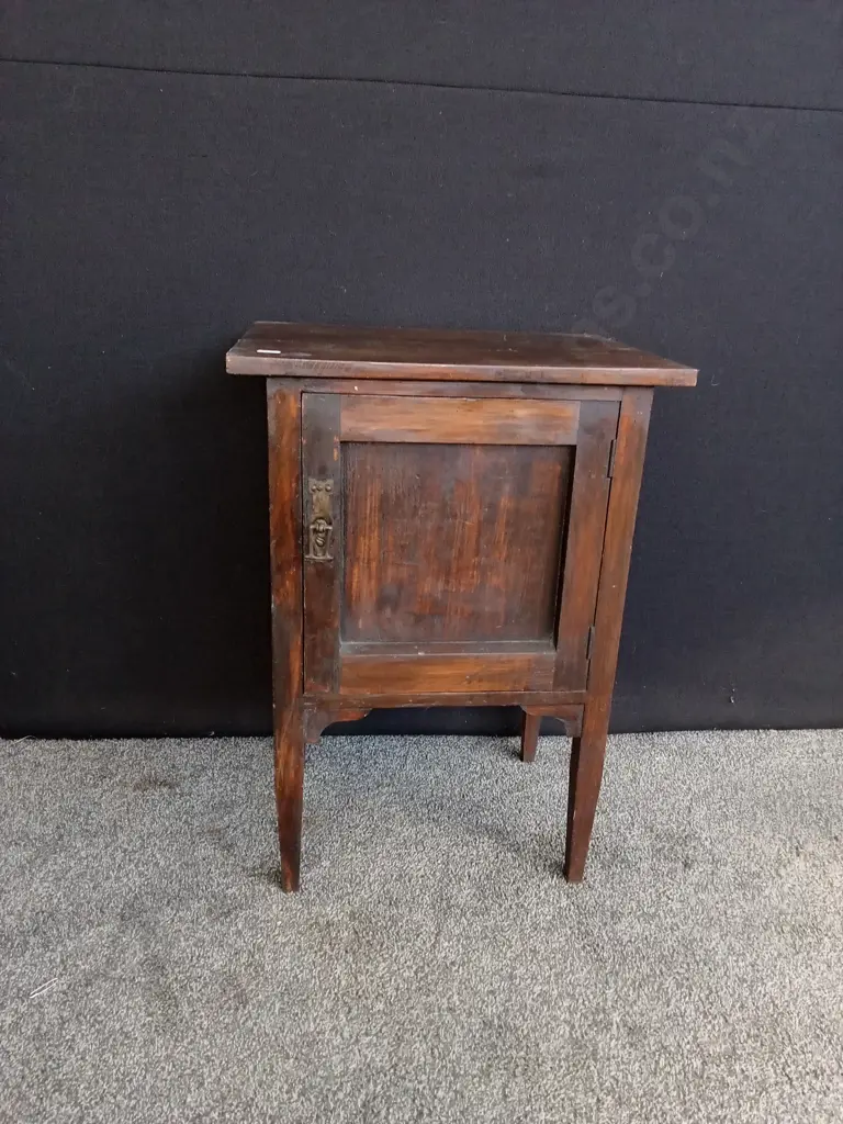 WOODEN SIDE TABLE L52.5CM D39.5CM H74CM Image 1++