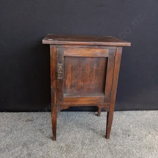WOODEN SIDE TABLE L52.5CM D39.5CM H74CM