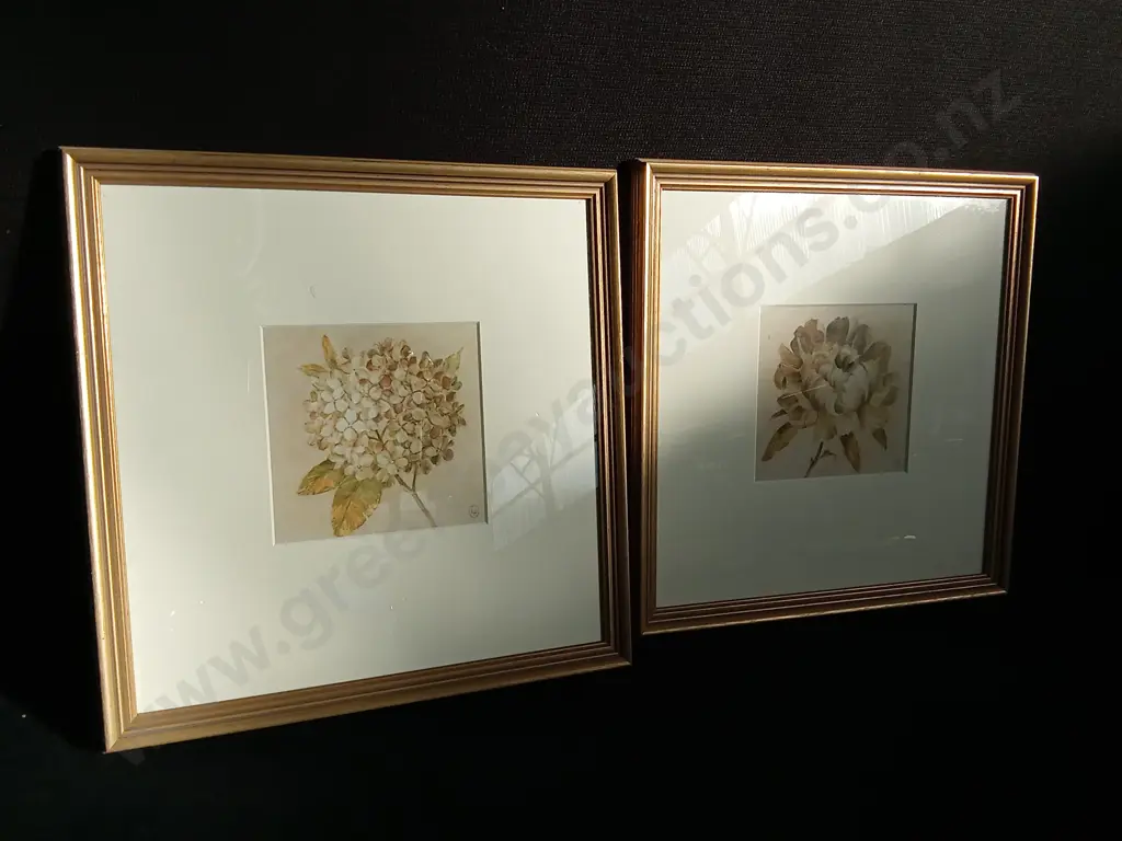 PAIR OF FRAMED PRINTS Image 1++