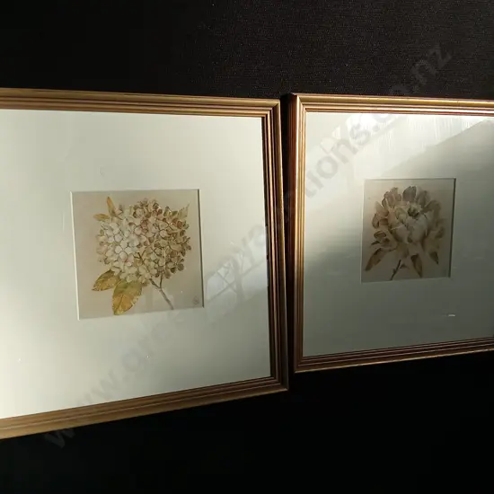 PAIR OF FRAMED PRINTS