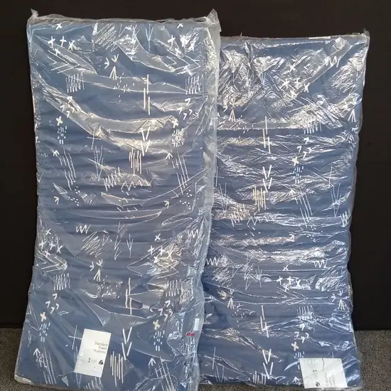 2 STANDARD FOAM SINGLE MATTRESSES