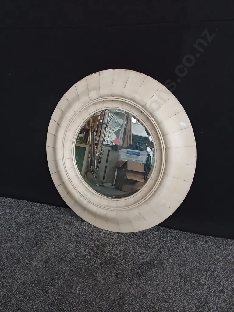CIRCLUAR FRAMED MIRROR 87CM Image 1++