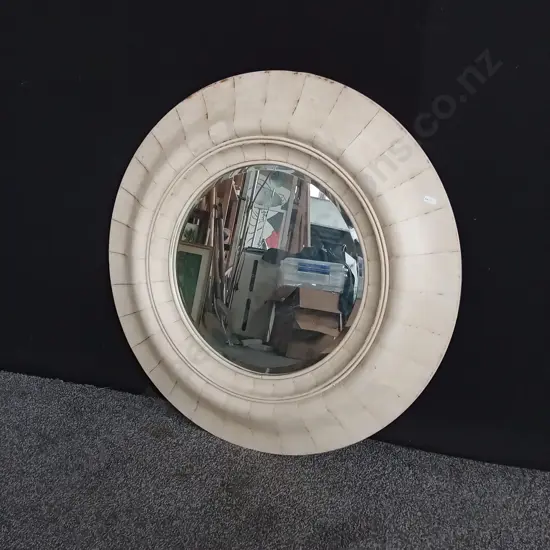 CIRCLUAR FRAMED MIRROR 87CM