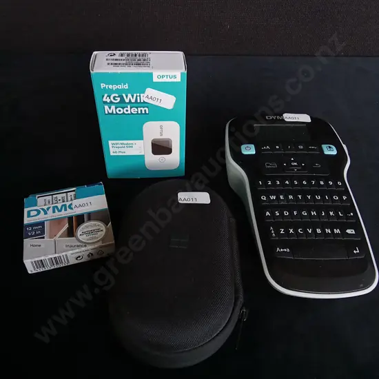 LABEL MAKER SPEAKER AND MODEM
