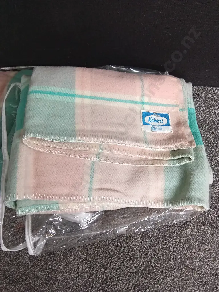 2 100% PURE VIRGIN WOOL MADE IN NEW ZEALAND AND SINGLE ELECTRIC BLANKET Image 1++