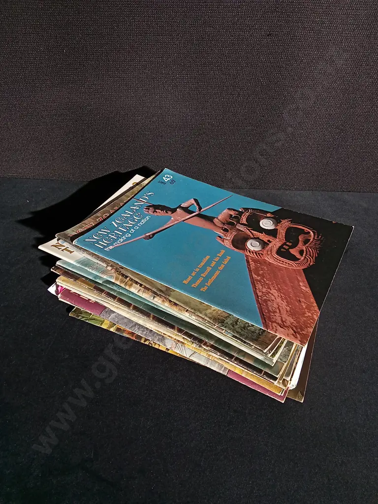 COLLECTION OF VINTAGE NEW ZEALAND HERITAGE MAGAZINES Image 1++