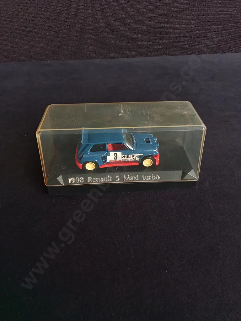 1:43 SCALE SOLIDO RENAULT 5 MAXI TURBO DIE CAST MODEL Image 1++