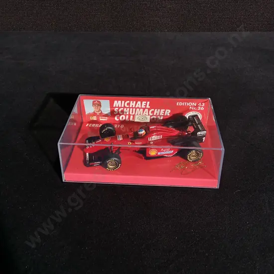 1:43 SCALE MINICHAMPS FERRARI F310 DIE CAST MODEL