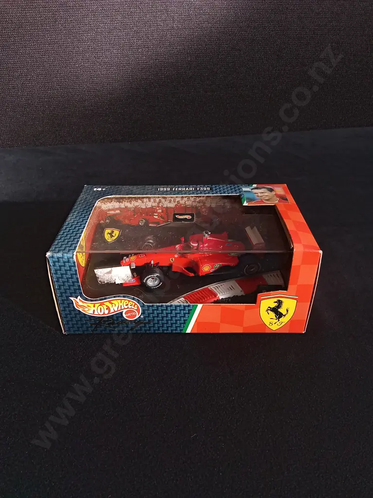1:43 SCALE HOT WHEELS 1999 FERRARI F399 DIE CAST MODEL Image 1++