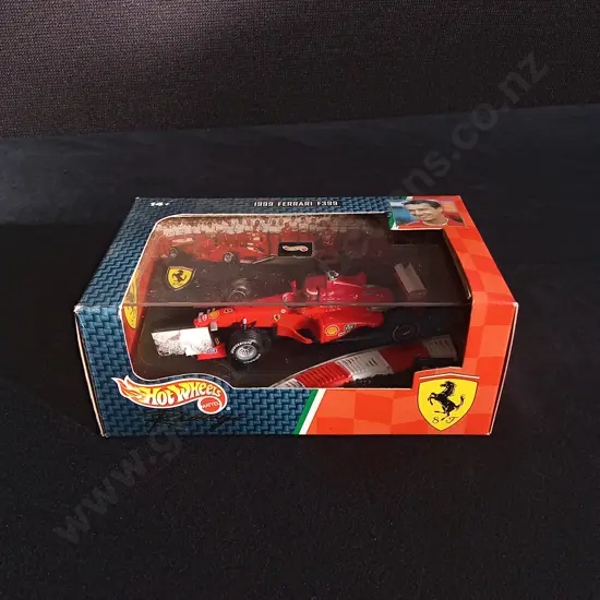 1:43 SCALE HOT WHEELS 1999 FERRARI F399 DIE CAST MODEL