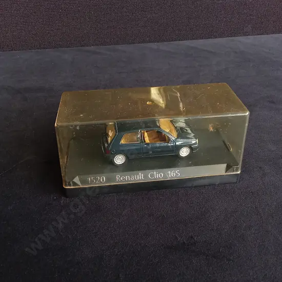 1:43 SCALE SOLIDO RENAULT CLIO 16S DIE CAST MODEL