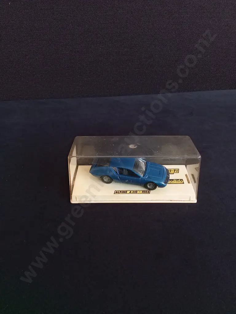 1:43 SCALE SOLIDO RENAULT ALPINE A310 DIE CAST MODEL Image 1++