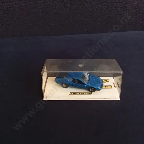 1:43 SCALE SOLIDO RENAULT ALPINE A310 DIE CAST MODEL