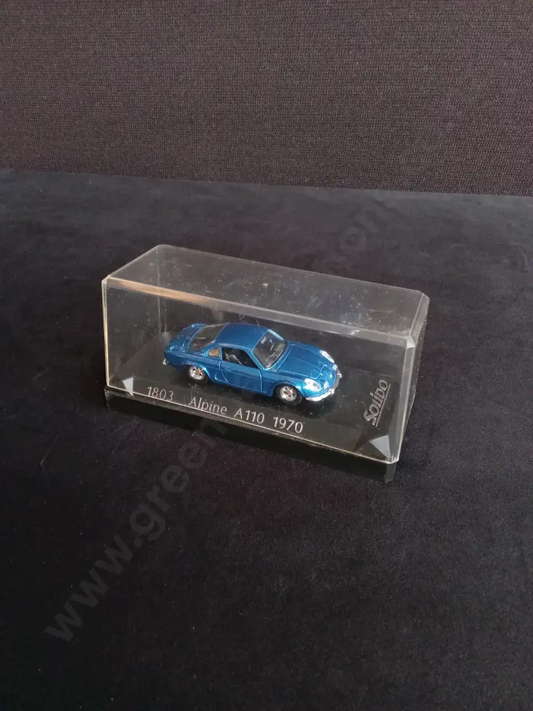 1:43 SCALE SOLIDO 1970 RENAULT ALPINE A110 DIE CAST MODEL Image 1++
