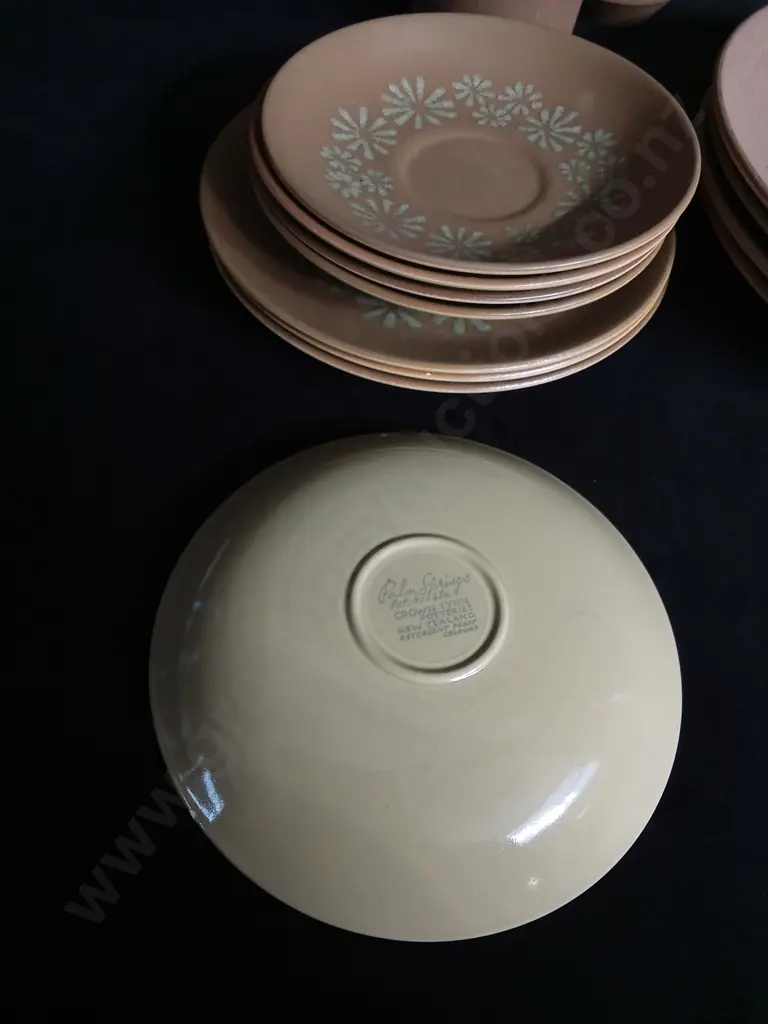 CROWN LYNN 16 PIECE "PALM SPRINGS" SET Image 1++