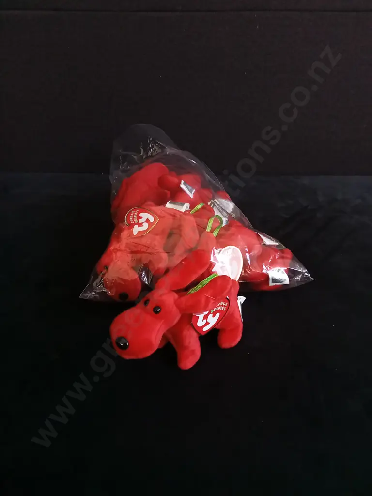 BRAND NEW BAG OF 12 TY BEANIE BABIES "ROVER" Image 1++