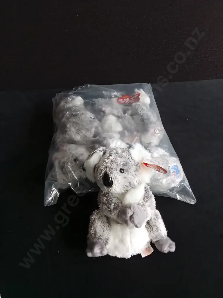 BRAND NEW 6 PACK OF TY BEANIE BABIES KOALAS KOOWEE Image 1++
