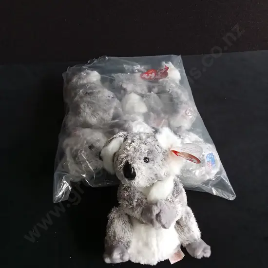 BRAND NEW 6 PACK OF TY BEANIE BABIES KOALAS KOOWEE