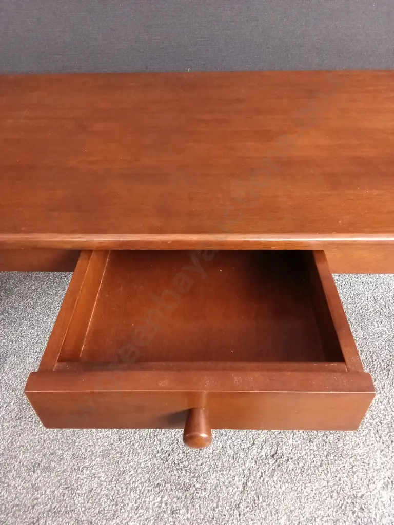 WOODEN COFFEE TABLE WITH DRAWER L1.2M D60CM H46CM Image 1++