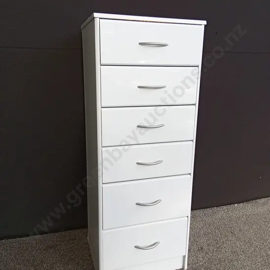 WHITE TALLBOY L17.9CM D116CM H46CM