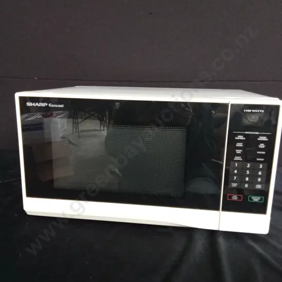 SHARP CARAOUSEL MICROWAVE WORKING