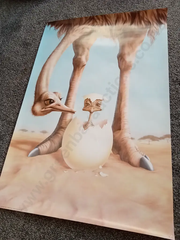 5 COLLECTION OF VINTAGE POSTERS ONE IN EACH PHOTOGRAPH Image 1++