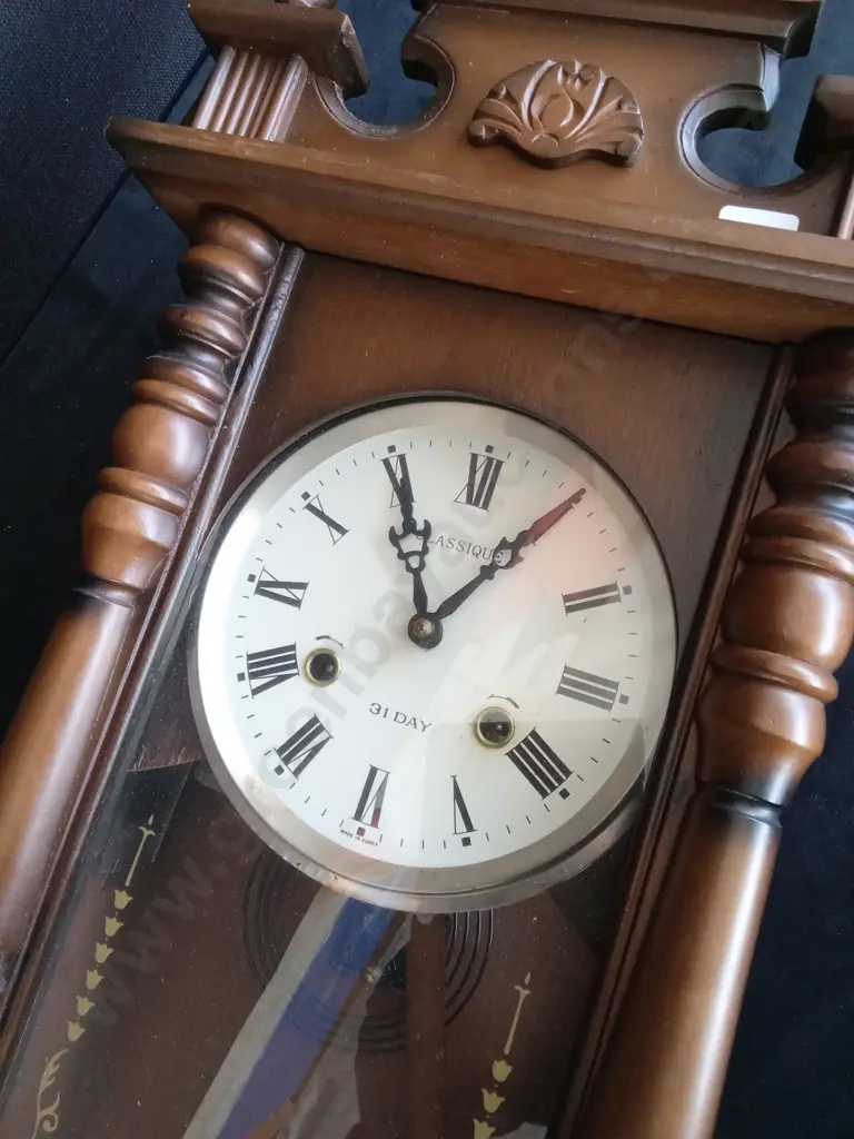 ANTIQUE VIENNA REGULATOR WALL CLOCK Image 1++