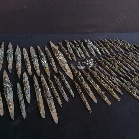COLLECTION OF VINTAGE NAVAL MODELS