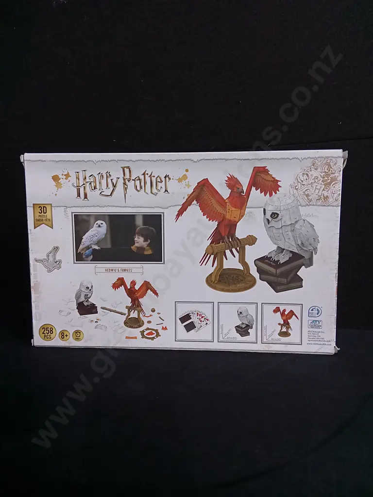 HARRY POTTER WIZARDING WORLD HEDWIG & FAWKES 3D PUZZLE Image 1++