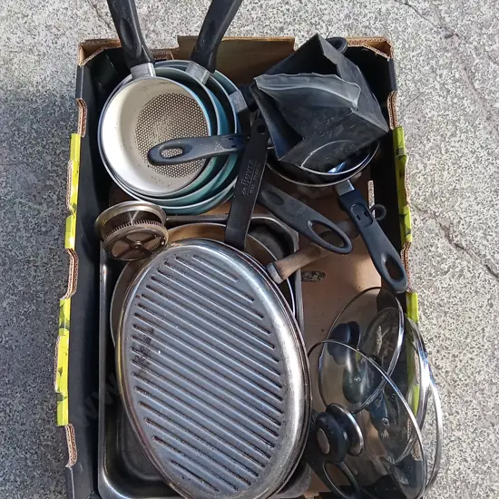 BOX MIX OF KITCHENWARE