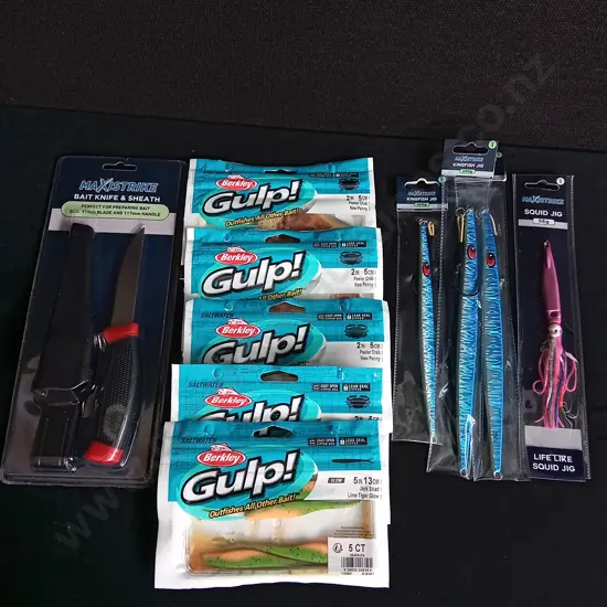 11 PIECES BRAND NEW FISHING GEAR