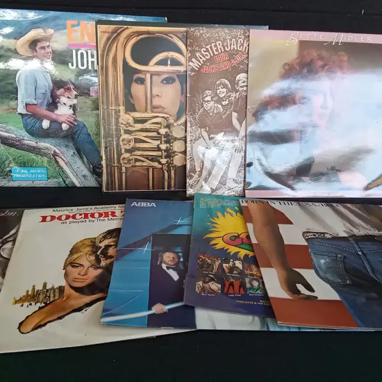 9 VINYL RECORDS